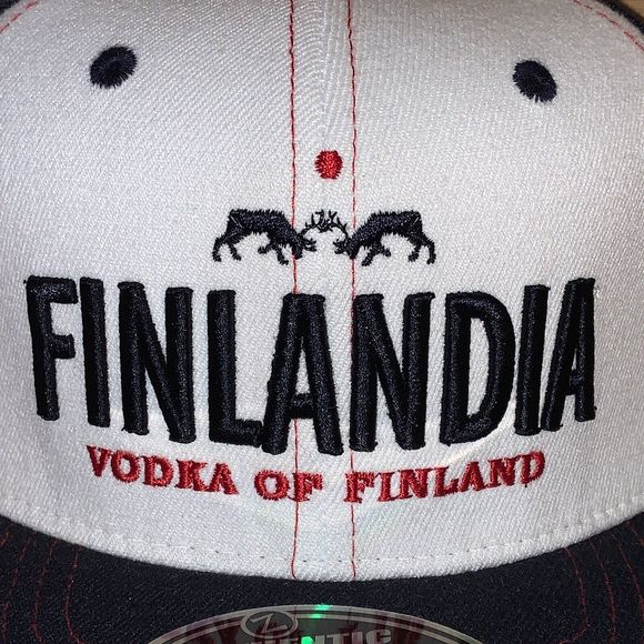 Zephyr Finlandia Vodka Of Finland Fitted Hat Cap Size M/L Rare **SAMPLE** - Picture 2 of 8